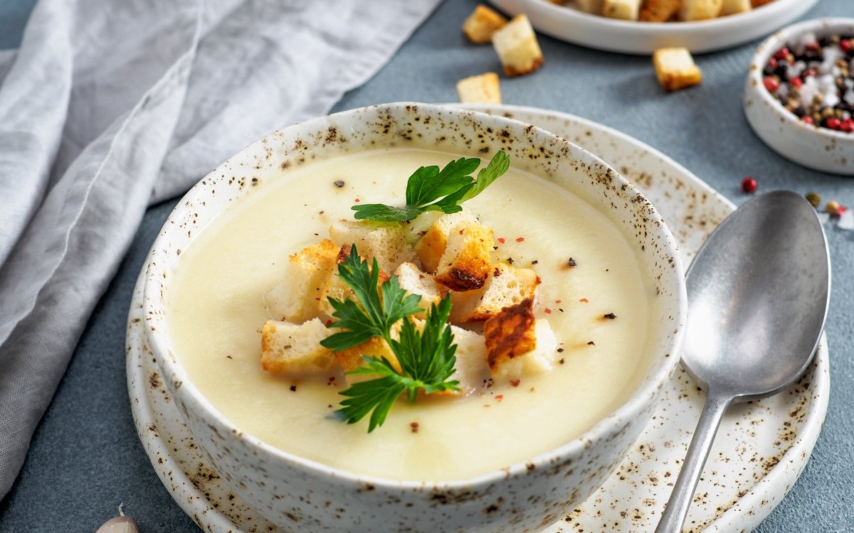 Как приготовить Грибной суп пюре с курицей рецепт пошагово